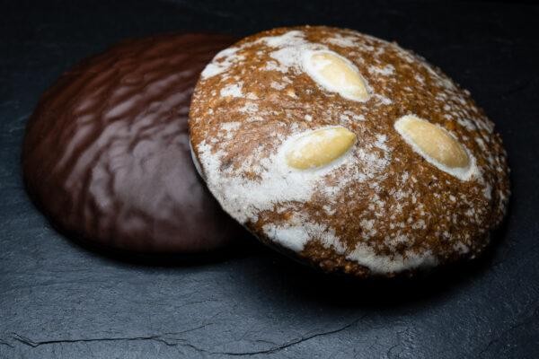 Glutenfrei - Elisenlebkuchen Dunkle Schokolade & Zuckerglasur – Bild 3
