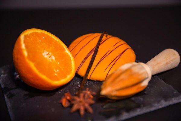 Elisenlebkuchen mit Orangenschokolade – Bild 4