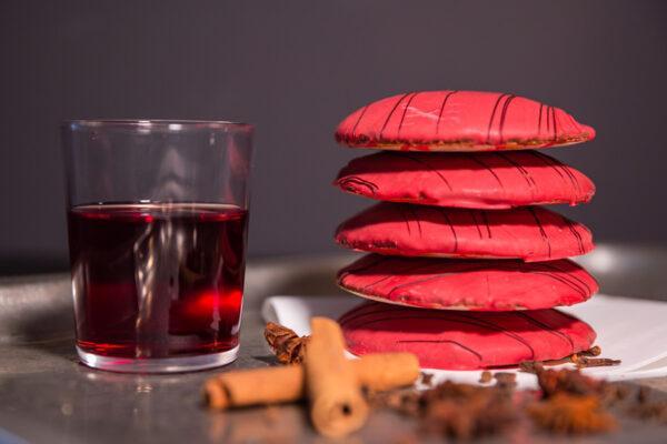 Elisenlebkuchen mit Glühweinschokolade – Bild 2