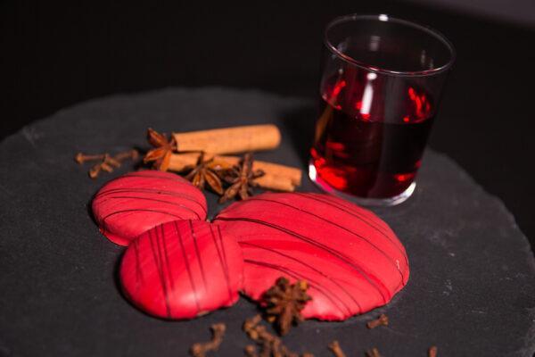 Elisenlebkuchen mit Glühweinschokolade – Bild 4