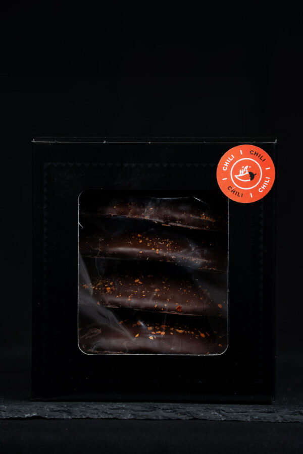 Elisenlebkuchen mit dunkler Schokolade und Chili – Bild 4