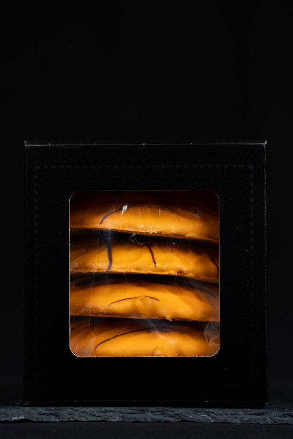 Elisenlebkuchen mit Orangenschokolade – Bild 3