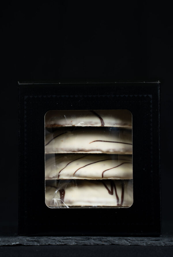 Elisenlebkuchen mit weißer Schokolade – Bild 3